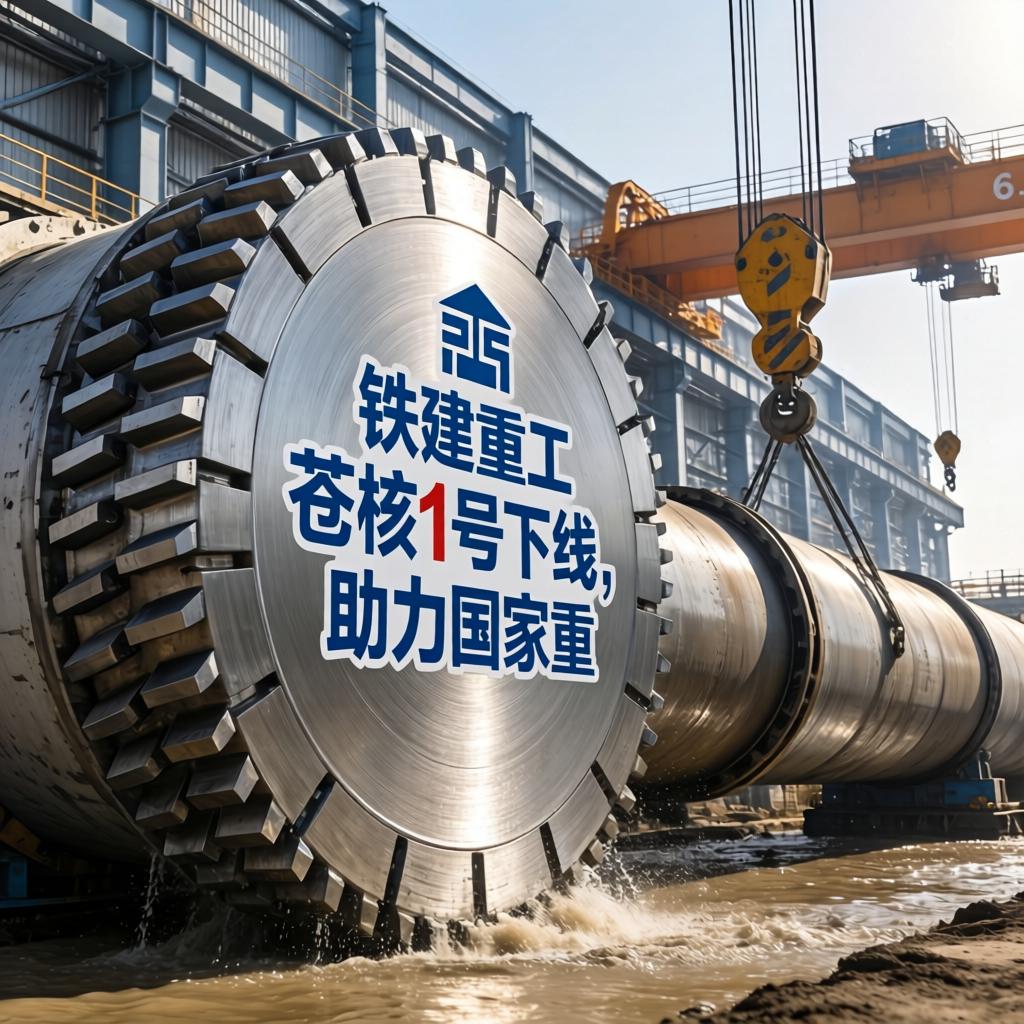 铁建重工“苍核1号”下线,助力国家重要能源项目建设 铁建重工“苍核1号”下线,助力国家重要能源项目建设第一张图
