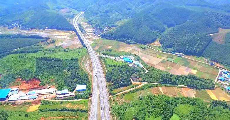 松溪至建瓯高速公路1.jpg 松溪至建瓯高速公路通过竣工验收_久阳机械