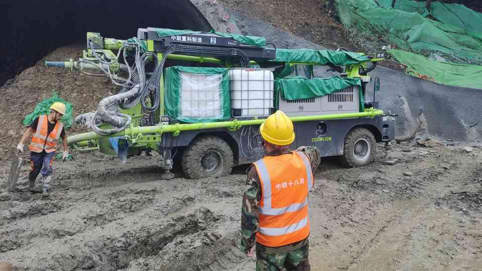助建多个“世纪工程”，中联重科湿喷机展“先锋”实力_久阳机械