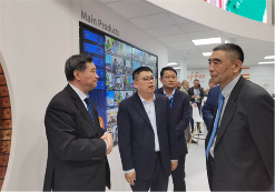 徐念沙会长到bauma 2025参观调研_久阳机械