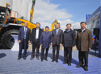 徐念沙会长到bauma 2025参观调研_久阳机械