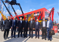 徐念沙会长到bauma 2025参观调研_久阳机械