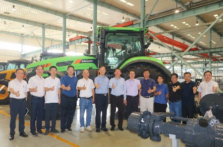 农业农村部调研组到访柳工农机，点赞混合动力技术创新_久阳机械