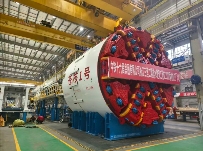 铁建重工“苍核1号”下线，助力国家重要能源项目建设_久阳机械