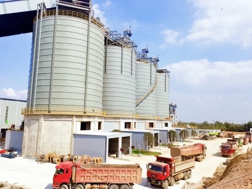 安徽全椒砂石项目首次对外发运成品骨料_久阳机械