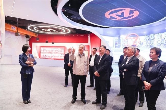 中国工程机械工业协会苏子孟会长一行到太重集团调研