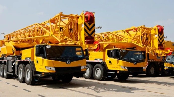 再启航！30余台徐工起重机，丝路赴中东
