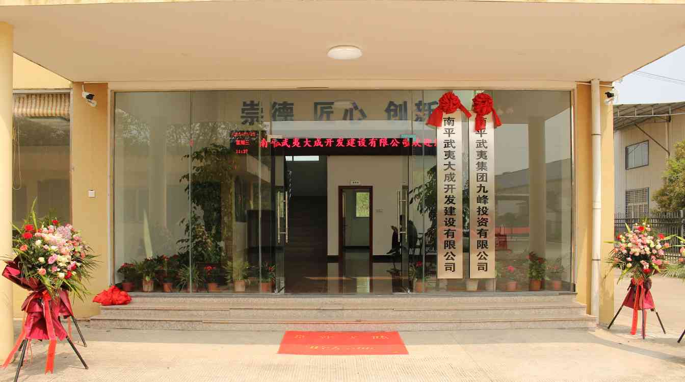 南平武夷大成开发建设有限公司举行揭牌仪式