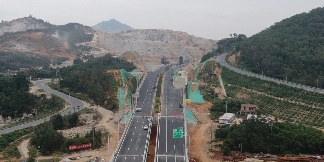 翔安机场高速公路海翔大道段