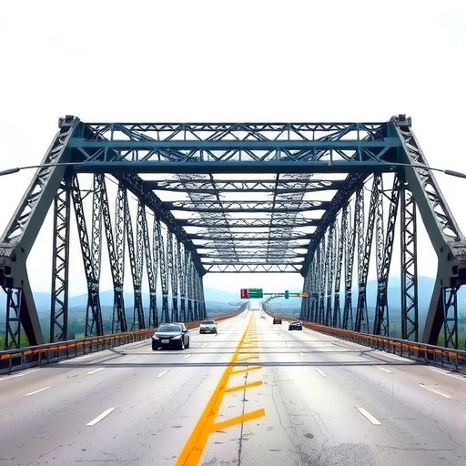 萍乡绕城高速公路国道319线跨线特大桥实现全幅贯通（图）