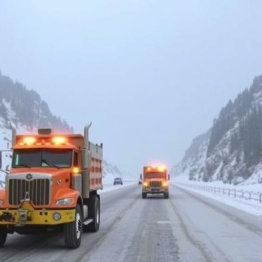 再战风雪!寒潮来袭,看公路人如何闻雪而动、破冰开路 再战风雪!寒潮来袭,看公路人如何闻雪而动、破冰开路