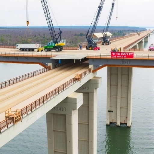 摄影月赛丨20-省道305线营渠大桥整治（图）