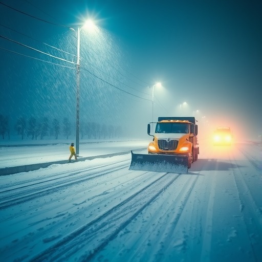 摄影月赛丨18-逆行在风雪之夜（图）