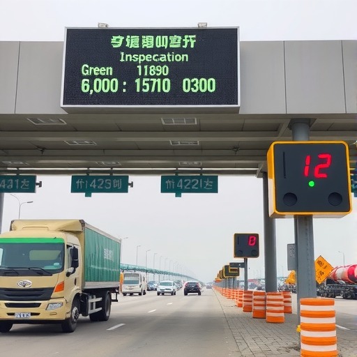 绿通查验要多久？山西这一收费站“提示器”提前告知