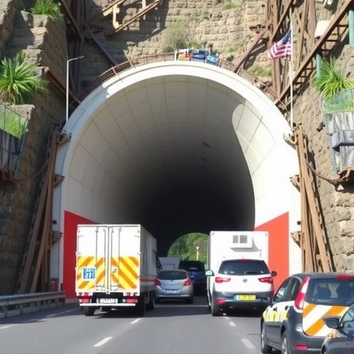 世界最长高速公路隧道将于本月底通车（图）