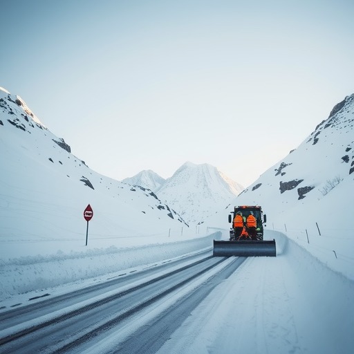 长路匠心|高山雪路,他们踏雪开路——写给雪季的养路人(图) 长路匠心|高山雪路,他们踏雪开路——写给雪季的养路人(图)