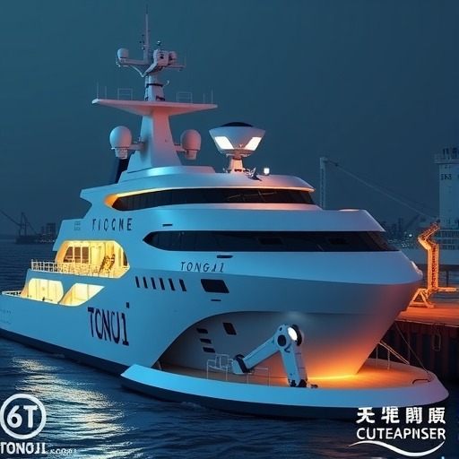 我国首艘！海洋级智能科考船“同济”号交付_久阳机械