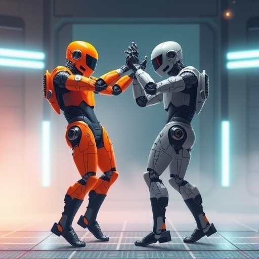 人形机器人参赛主体格斗竞技 展现力量智慧 人形机器人参赛主体格斗竞技 展现力量智慧