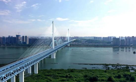 宜昌长江公铁大桥8号墩主塔承台完成首次混凝土浇筑_久阳机械 宜昌长江公铁大桥8号墩主塔承台完成首次混凝土浇筑_久阳机械