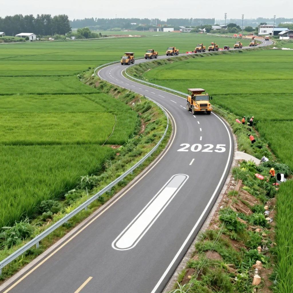 盘点2025丨农村公路建设刷新进度条，这组数据太提气！_久阳机械