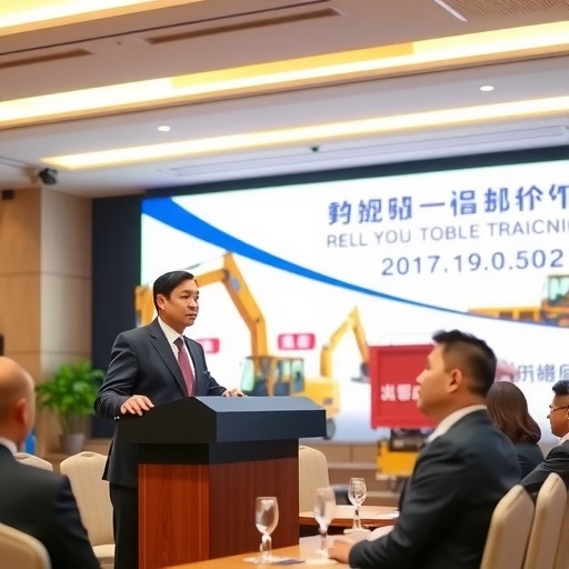 李阿雁总经理 致欢迎辞 第30届岳首筑机产品观摩&技术交流会