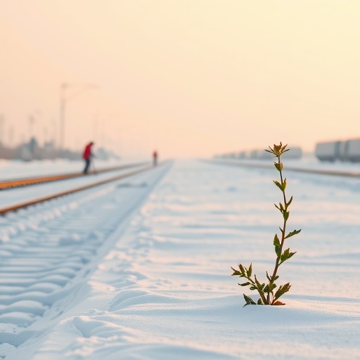 冰雪凝寒，怀揣春天丨铁路人，小寒