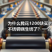 为什么我花1200块买的不锈钢锅生锈了?一个踩坑人的自白(图2) 为什么我花1200块买的不锈钢锅生锈了?一个踩坑人的自白(图2)