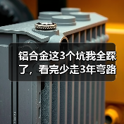 铝合金这3个坑我全踩了,看完少走3年弯路(附2026年避坑指南)(图1) 铝合金这3个坑我全踩了,看完少走3年弯路(附2026年避坑指南)(图1)