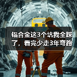 铝合金这3个坑我全踩了,看完少走3年弯路(附2026年避坑指南)(图4) 铝合金这3个坑我全踩了,看完少走3年弯路(附2026年避坑指南)(图4)