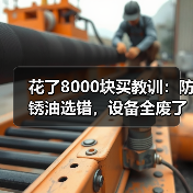 花了8000块买教训:防锈油选错,设备全废了(图2) 花了8000块买教训:防锈油选错,设备全废了(图2)