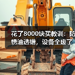 花了8000块买教训:防锈油选错,设备全废了(图4) 花了8000块买教训:防锈油选错,设备全废了(图4)