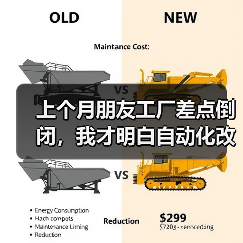 上个月朋友工厂差点倒闭,我才明白自动化改造不是烧钱(图1) 上个月朋友工厂差点倒闭,我才明白自动化改造不是烧钱(图1)