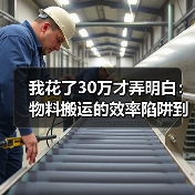 我花了30万才弄明白:物料搬运的效率陷阱到底在哪?(图1) 我花了30万才弄明白:物料搬运的效率陷阱到底在哪?(图1)