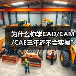 为什么你学CAD/CAM/CAE三年还不会实操?(图1) 为什么你学CAD/CAM/CAE三年还不会实操?(图1)