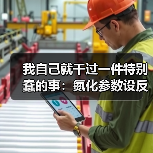 我自己就干过一件特别蠢的事：氮化参数设反了，整批零件全废（图1）