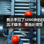 我亲手毁了5000块的样品才搞懂:表面处理到底有多重要(图3) 我亲手毁了5000块的样品才搞懂:表面处理到底有多重要(图3)