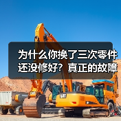 为什么你换了三次零件还没修好?真正的故障诊断就三步(图1) 为什么你换了三次零件还没修好?真正的故障诊断就三步(图1)