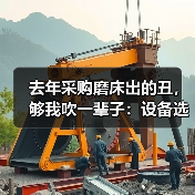 去年采购磨床出的丑,够我吹一辈子:设备选型血泪史(图1) 去年采购磨床出的丑,够我吹一辈子:设备选型血泪史(图1)