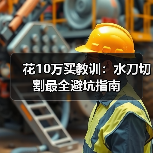 花10万买教训:水刀切割最全避坑指南(图1) 花10万买教训:水刀切割最全避坑指南(图1)