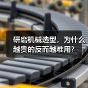 研磨机械选型，为什么越贵的反而越难用？（图3）