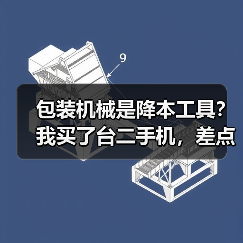 包装机械是降本工具?我买了台二手机,差点把工厂干倒闭(图4) 包装机械是降本工具?我买了台二手机,差点把工厂干倒闭(图4)