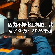 因为不懂化工机械,我亏了30万:2026年避坑指南(图3) 因为不懂化工机械,我亏了30万:2026年避坑指南(图3)