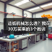 造纸机械怎么选？我花30万买来的3个教训（图4）