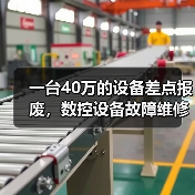 一台40万的设备差点报废，数控设备故障维修的水到底有多深？（图2）