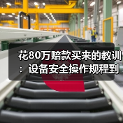 花80万赔款买来的教训：设备安全操作规程到底该怎么写？（图3）