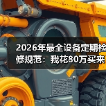 2026年最全设备定期检修规范：我花80万买来的5个教训（图3）
