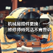 机械易损件更换：一个维修师傅死活不肯告诉你的潜规则（图3）