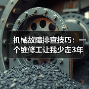 机械故障排查技巧:一个维修工让我少走3年弯路(图1) 机械故障排查技巧:一个维修工让我少走3年弯路(图1)