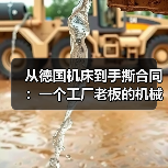 从德国机床到手撕合同:一个工厂老板的机械装备国产化替代实战(图1) 从德国机床到手撕合同:一个工厂老板的机械装备国产化替代实战(图1)