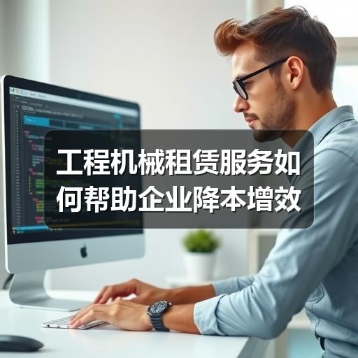 工程机械租赁服务如何帮助企业降本增效 - 智穹界久阳机械 工程机械租赁服务如何帮助企业降本增效